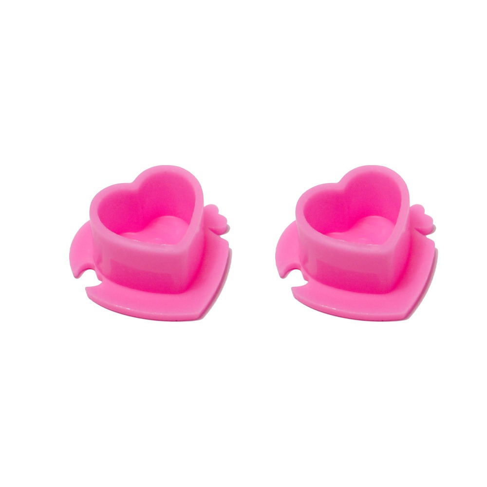TAPPINO CUORE CON INCASTRO PINK CONF.200 PZ
